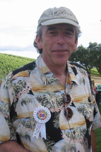 Tom Stolpman celebrating his 60th with friends in his vineyard.